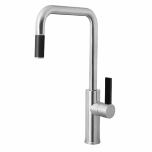 Abey - Armando Vicario - Luz - LUZ-BC - Kitchen Mixer with Pull Out - Brushed Chrome
