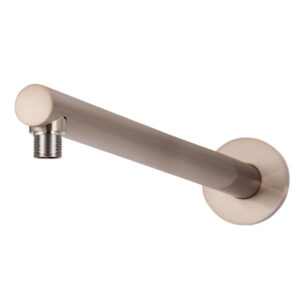 Meir - MA02-400-CH - Round Wall Shower Arm 400mm - Champagne