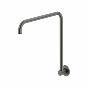 Meir - MA11-PVDGM - High Rise Shower Arm - Shadow Gun Metal