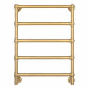 Turner Hastings - MA602HTR-BB - Mayer Liquid-Filled Heated Towel Rail - Brushed Brass