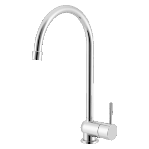 Abey - Mixmaster - MALIBUP - Gooseneck Sink Mixer - Wels 4 Star Flow Rate 7L/min