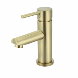 Meir - MB02-PVDBB - Round Basin Mixer - PVD Tiger Bronze