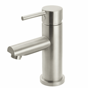 Meir - MB02-PVDBN - Round Basin Mixer - PVD Brushed Nickel