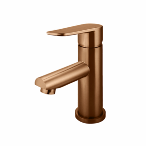 Meir - MB02PD-PVDBZ - Round Paddle Basin Mixer - PVD Lustre Bronze