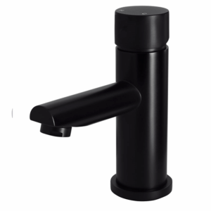Meir - MB02PN - Round Pinless Basin Mixer - Matte Black