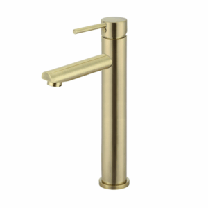 Meir - MB04-R2-PVDBB - Round Tall Basin Mixer - PVD Tiger Bronze