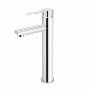 Meir - MB04-R2-C - Round Tall Basin Mixer - Polished Chrome