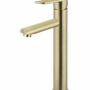 Meir - MB04PD-R2-BB - Round Paddle Tall Basin Mixer - PVD Tiger Bronze