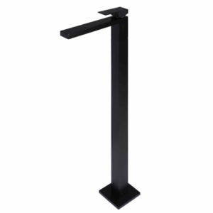 Meir - MB05 - Square Freestanding Bath Mixer - Matte Black