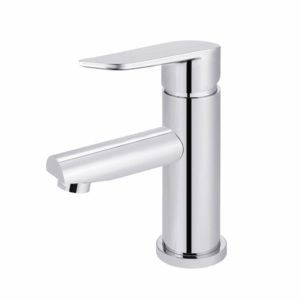 Meir - MB02PD-C - Round Paddle Basin Mixer - Polished Chrome