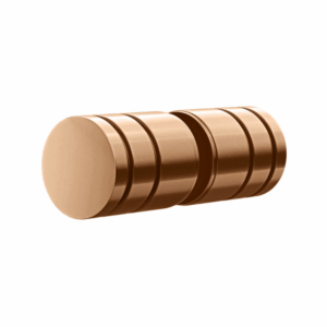 Meir - MGA04N-PVDBZ - Shower to Door Round Handle - PVD Lustre Bronze
