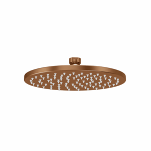 Meir - MH04N-PVDBZ - Round Shower Rose 200mm - PVD Lustre Bronze