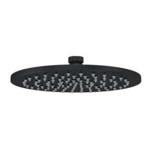 Meir - MH04N - Round Shower Rose 200mm - Matte Black