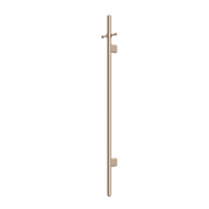 Meir - MHT02B-CH - Heated Vertical Towel Rail - Champagne