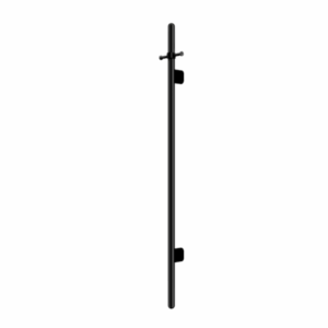 Meir - MHT02B - Heated Vertical Towel Rail - Matte Black