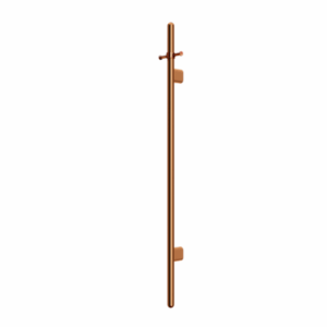 Meir - MHT02B-PVDBZ - Heated Vertical Towel Rail - PVD Lustre Bronze