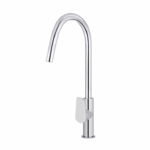 Meir - MK17PD-C - Round Paddle Piccola Pull Out Kitchen Mixer Tap - Polished Chrome
