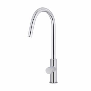 Meir - MK17PN-C - Round Pinless Piccola Pull Out Kitchen Mixer Tap - Polished Chrome