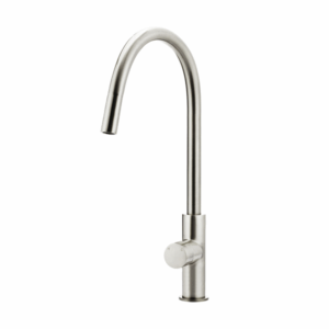 Meir - MK17PN-PVDBN - Round Pinless Piccola Pull Out Kitchen Mixer Tap - PVD Brushed Nickel