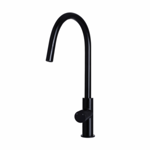Meir - MK17PN - Round Pinless Piccola Pull Out Kitchen Mixer Tap - Matte Black