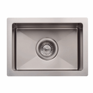 Meir - MKSP-S322222-PVDBN - Lavello Kitchen Sink - Mini Single Bowl 382 x 272 - PVD Brushed Nickel