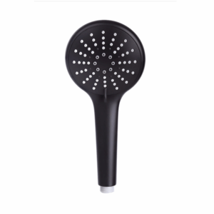 Meir - MP01S-B - Round Hand Shower Three-Function - Matte Black