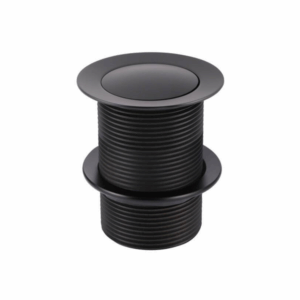 Meir - MP04-B40 - Bath Pop Up Waste 40mm - No Overflow / Unslotted - Matte Black