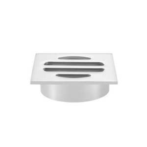 Meir - MP06-50-C - Square Floor Grate Shower Drain 50mm Outlet - Polished Chrome