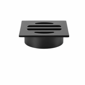 Meir - MP06-50 - Square Floor Grate Shower Drain 50mm Outlet - Matte Black