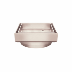 Meir - MP06N-T100-CH - Shower Waste with Tile Insert - Champagne