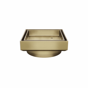 Meir - MP06N-T100-PVDBB - Shower Waste with Tile Insert - PVD Tiger Bronze
