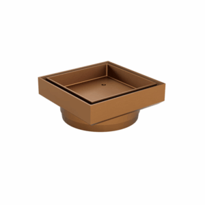 Meir - MP06N-T100-PVDBZ - Shower Waste with Tile Insert - PVD Lustre Bronze