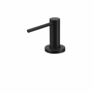 Meir - MP09 - Round Soap Dispenser - Matte Black