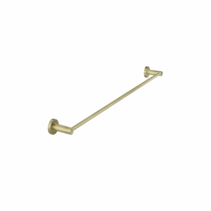 Meir - MR01-SR60-PVDBB - Round Single Towel Rail 600mm - PVD Tiger Bronze