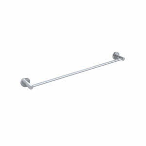 Meir - MR01-SR60-C - Round Single Towel Rail 600mm - Polished Chrome