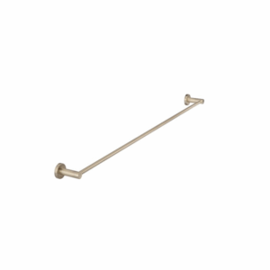 Meir - MR01-SR60-CH - Round Single Towel Rail 600mm - Champagne