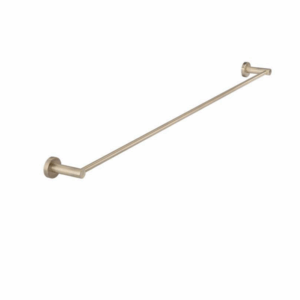 Meir - MR01-SR90-CH - Round Single Towel Rail 900mm - Champagne