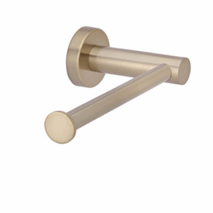 Meir - MR02-R-CH - Round Toilet Roll Holder - Champagne