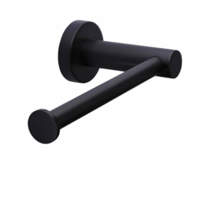Meir - MR02-R - Round Toilet Roll Holder - Matte Black