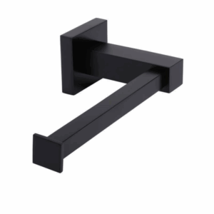 Meir - MR02B - Square Toilet Roll Holder - Matte Black