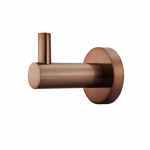 Meir - MR03-R-PVDBZ - Round Robe Hook - PVD Lustre Bronze