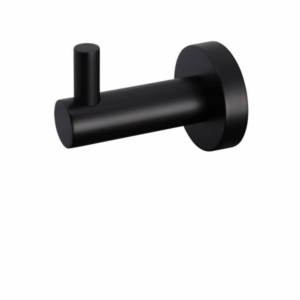 Meir - MR03-R - Round Robe Hook - Matte Black