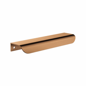 Meir - Öppen - MRCH-1E15N-PVDBZ - Edge-Pull 150mm Cabinet Handle (Brushed) - PVD Lustre Bronze