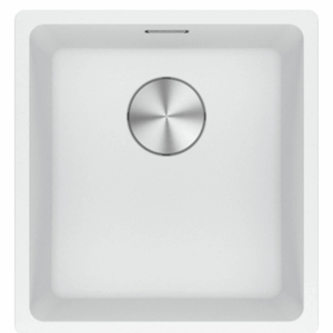 Franke - MRG110-37PW-B - Maris Single Bowl Sink - Polar White Fragranite