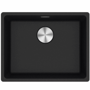 Franke - MRG110-52ON-B - Maris Single Bowl Sink - Onyx Fragranite