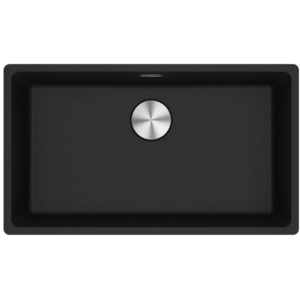 Franke - MRG110-72ON-B - Maris Single Bowl Sink - Onyx Fragranite