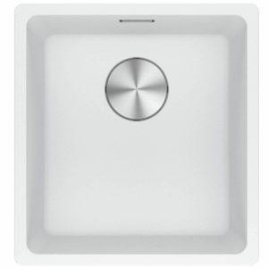 Franke - MRG210-37PW-B - Maris Single Bowl Sink - Polar White Fragranite