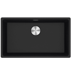 Franke - MRG210-72ON-B - Maris Single Bowl Sink - Onyx Fragranite