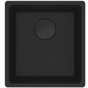 Franke - MRG610-37B - MB - Maris Single Bowl Sink - Matte Black Fragranite