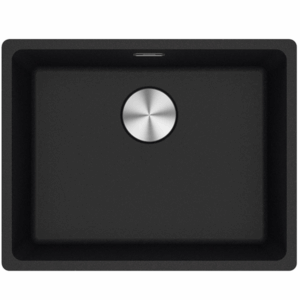 Franke - MRG610-52B - ON - Maris Single Bowl Sink - Onyx Fragranite